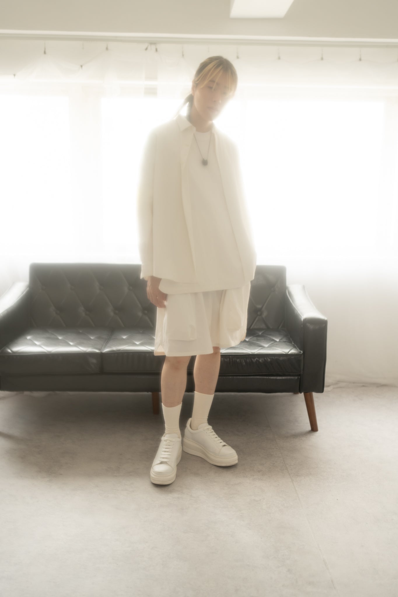 26AW BALLOON SHIRTS  (RECYCLING FAB.) WHITE