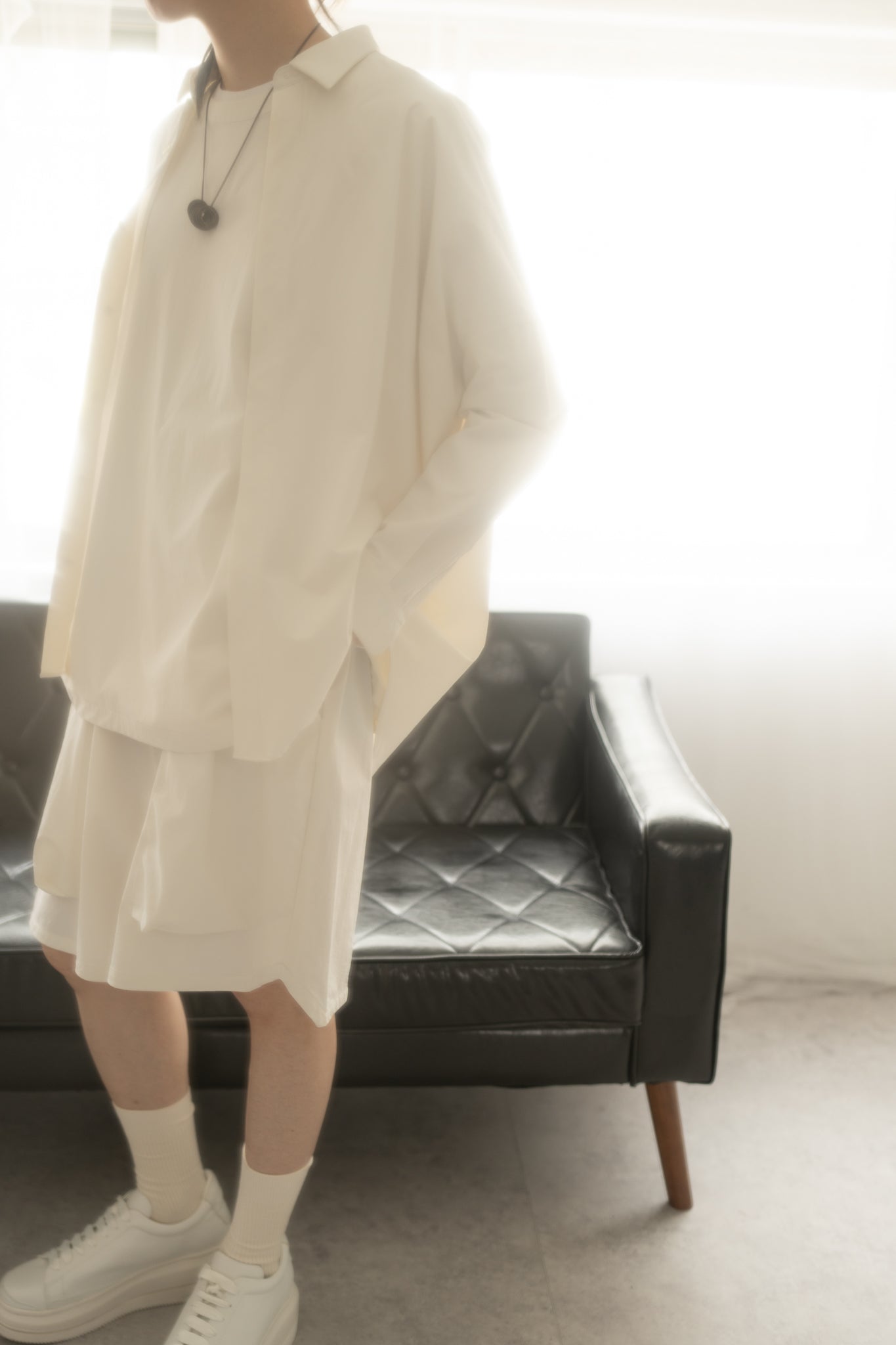 26AW BALLOON SHIRTS  (RECYCLING FAB.) WHITE