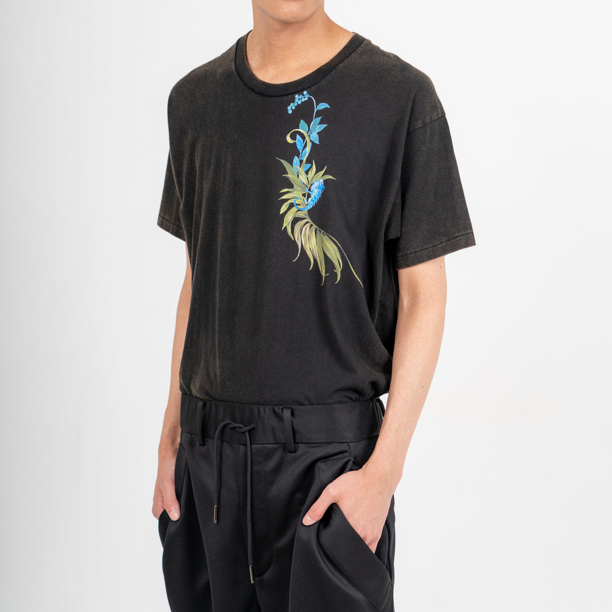 27SS "CHAMELEON" T-SHIRTS (BLACK)