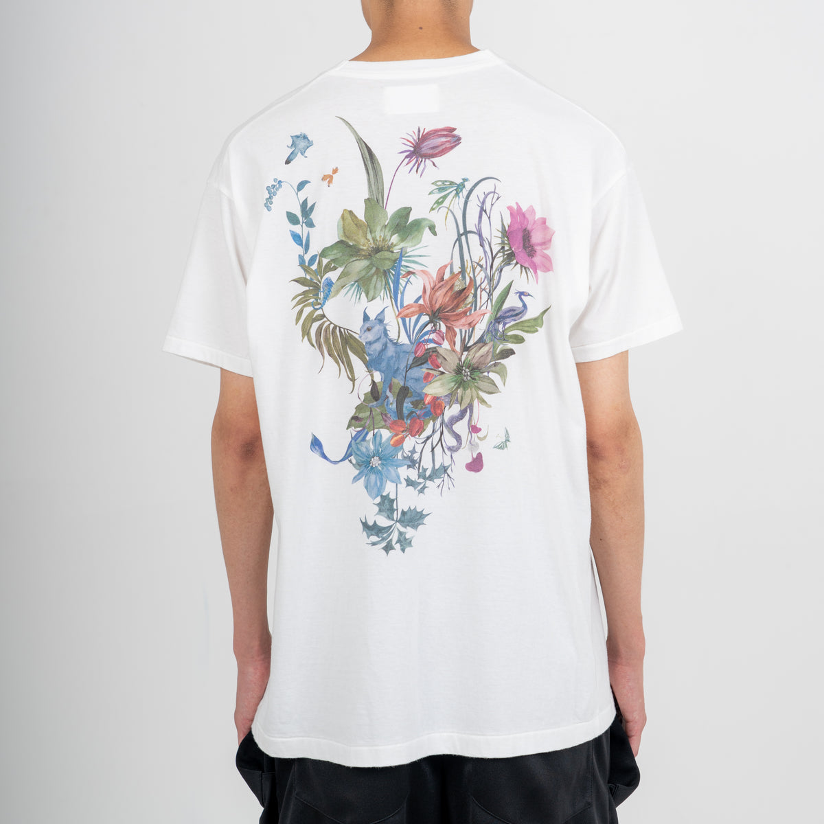 27SS "UTOPIA" BACK PRINT T-SHIRTS (WHITE)