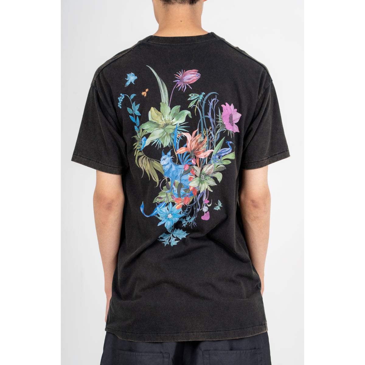 27SS "UTOPIA" BACK PRINT T-SHIRTS (BLACK)