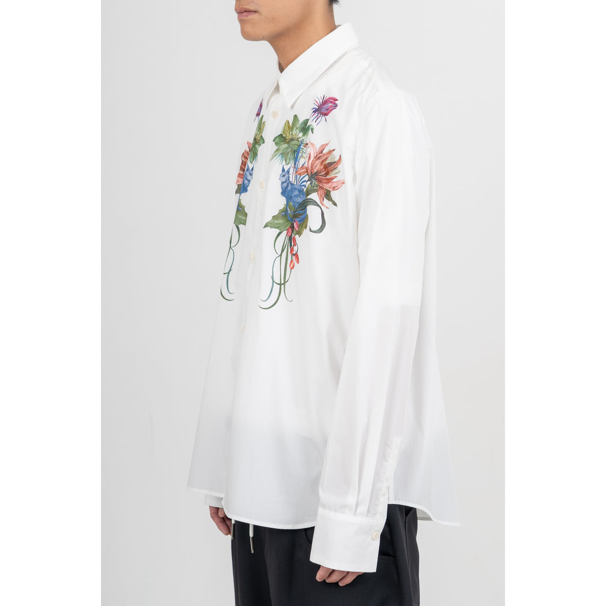 27SS "UTOPIA" PRINT SHITRS (WHITE)