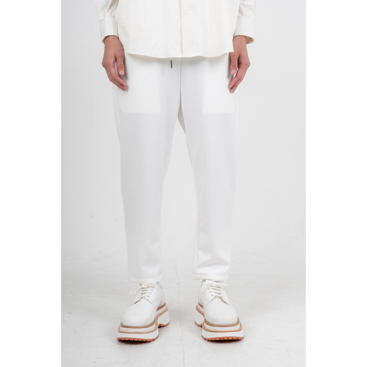 27SS ”A” CODE EASY PANTS (WHITE)