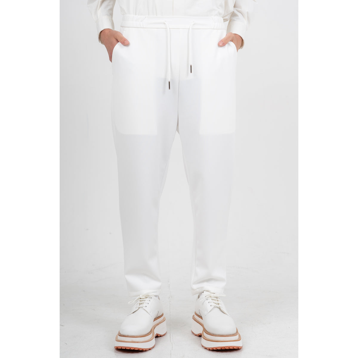 27SS ”A” CODE EASY PANTS (WHITE)