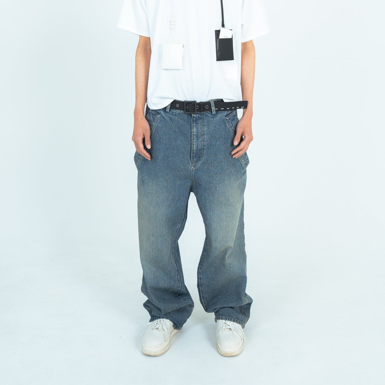 DENIM PANTS (BLUE)