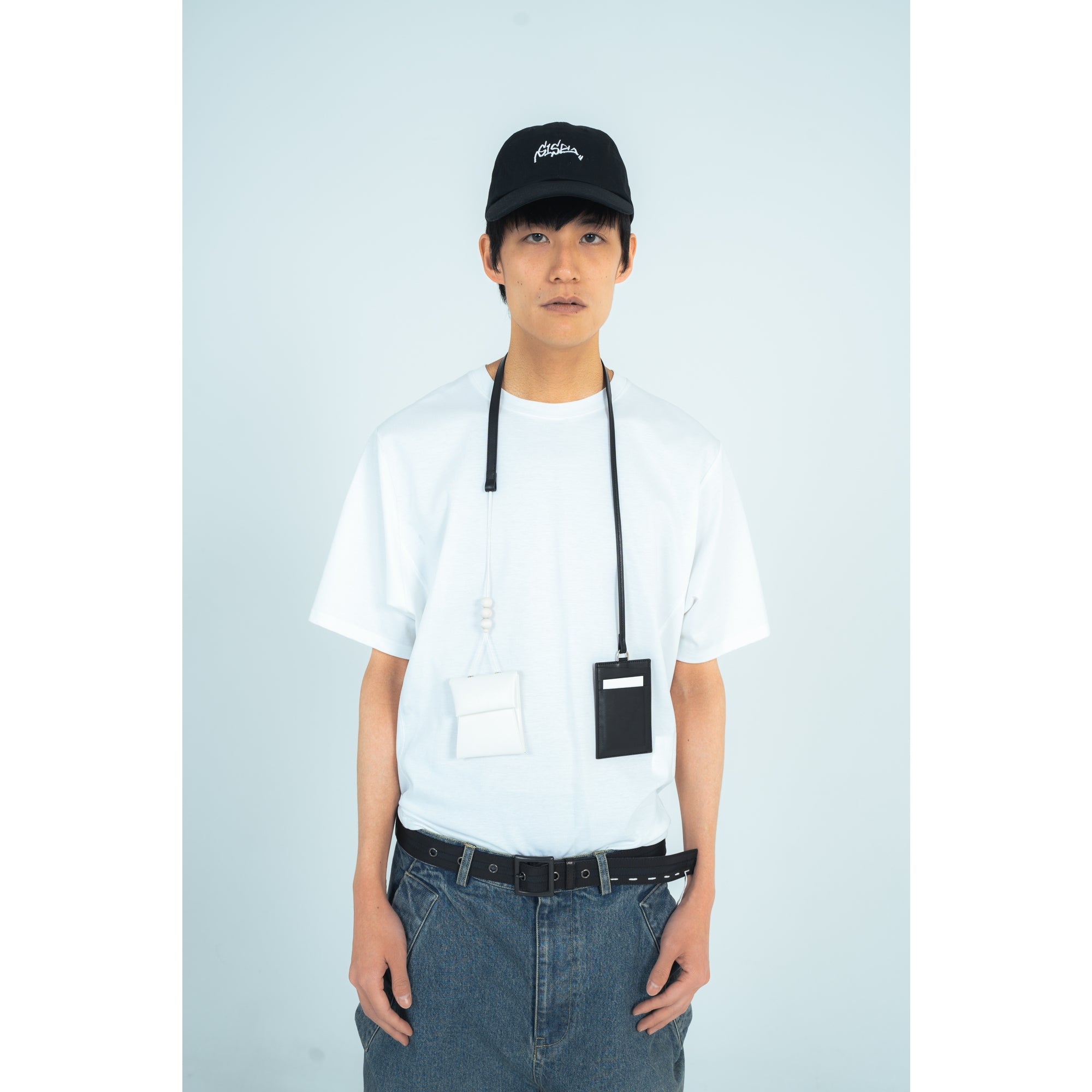 【UNKNOWN PRODUCTS x SISE】 COLLABORATION SMALL LEATHER GOODS (BLACK/WHITE)