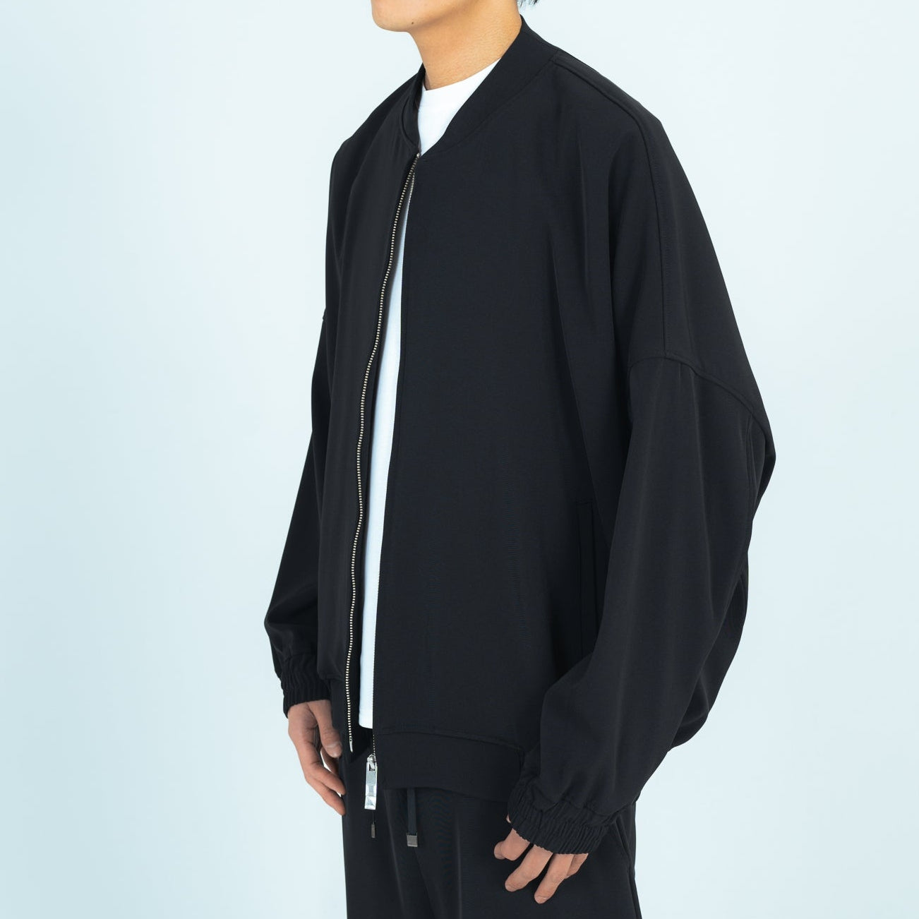 26AW BALLOON BLOUSON (TWILL TWIMY) BLACK