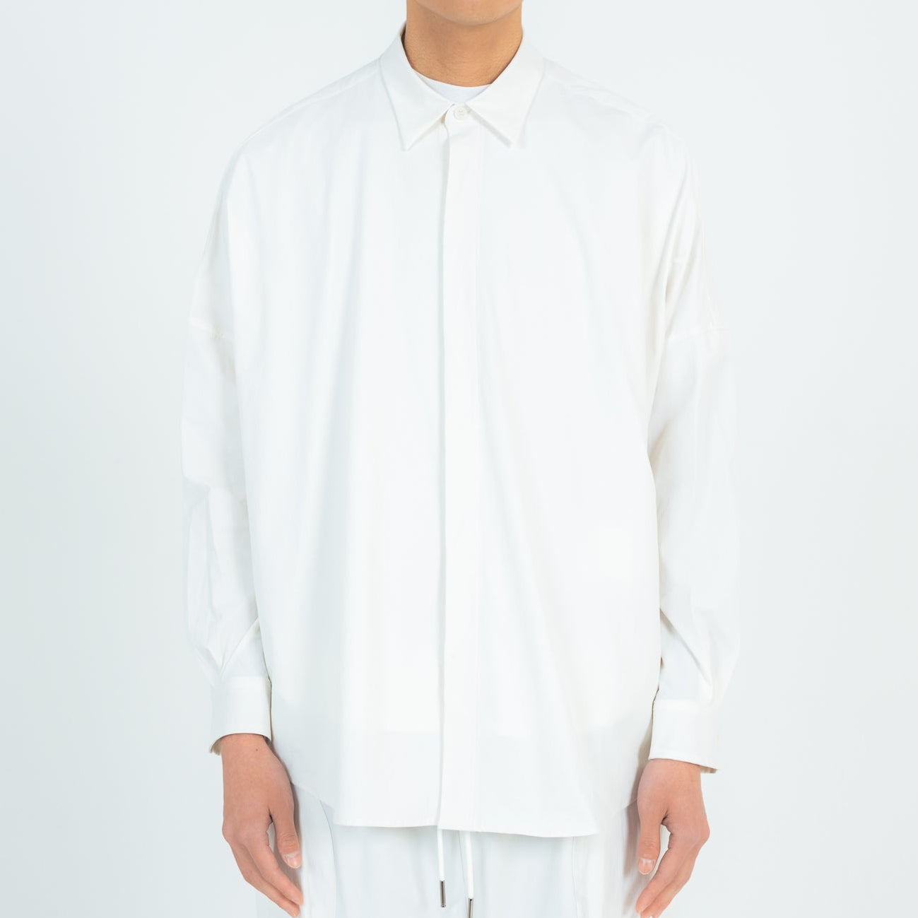 26AW BALLOON SHIRTS  (RECYCLING FAB.) WHITE