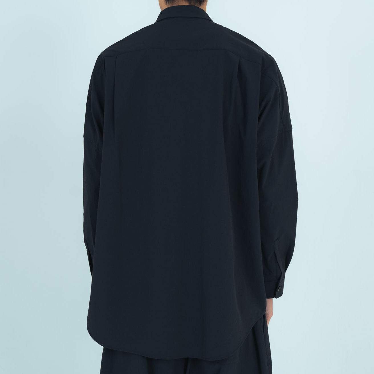 26AW BALLOON SHIRTS  (RECYCLING FAB.) BLACK