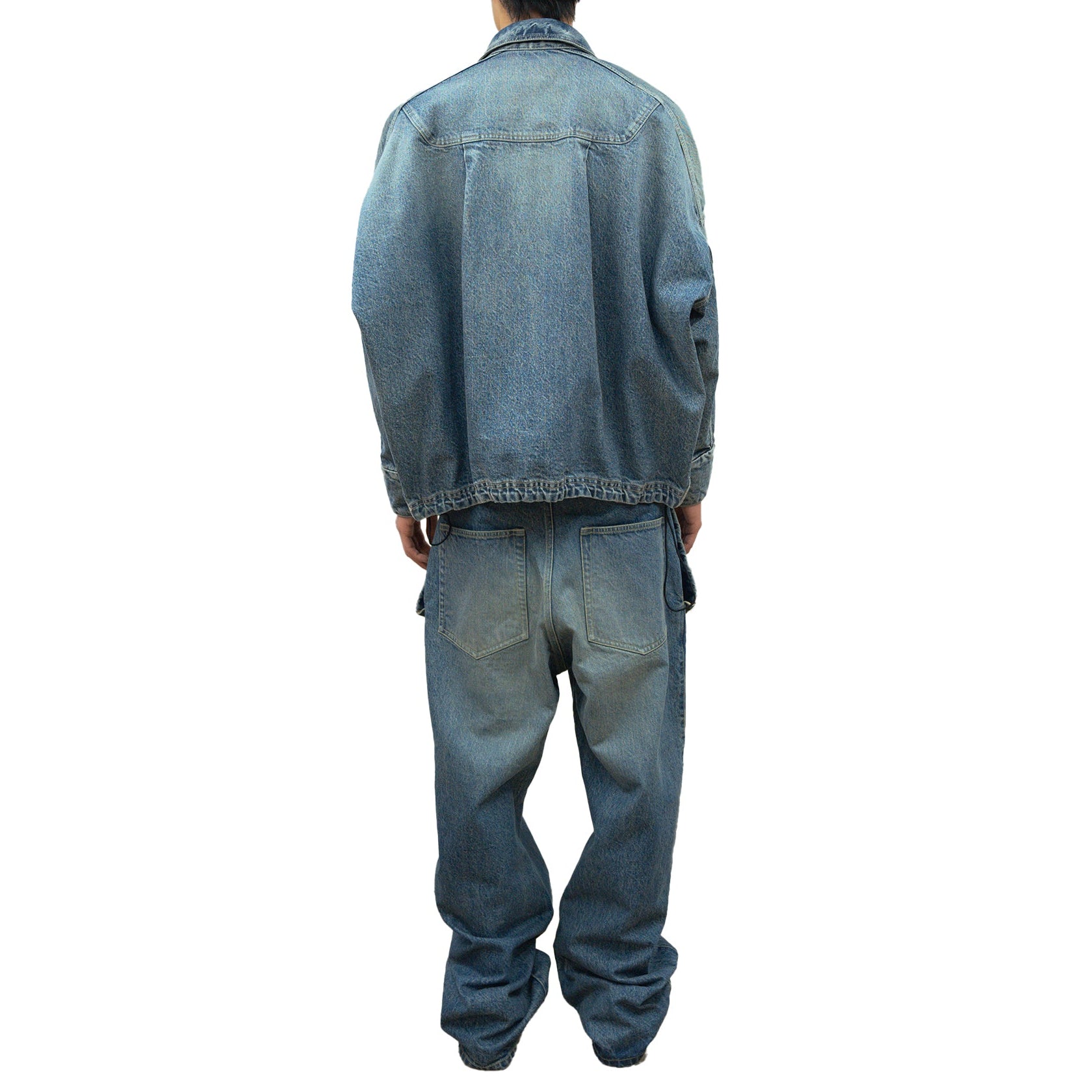 DENIM BLOUSON (BLUE)