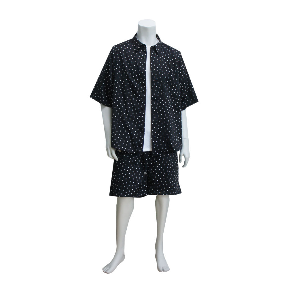25SS DOTS BIG POCKET SHIRTS (WHITE)