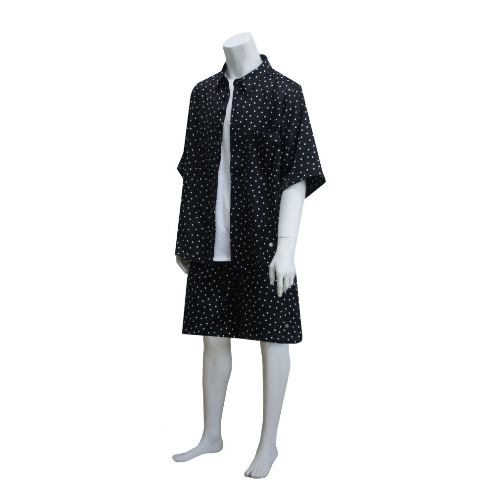 25SS DOTS BIG POCKET SHIRTS (WHITE)