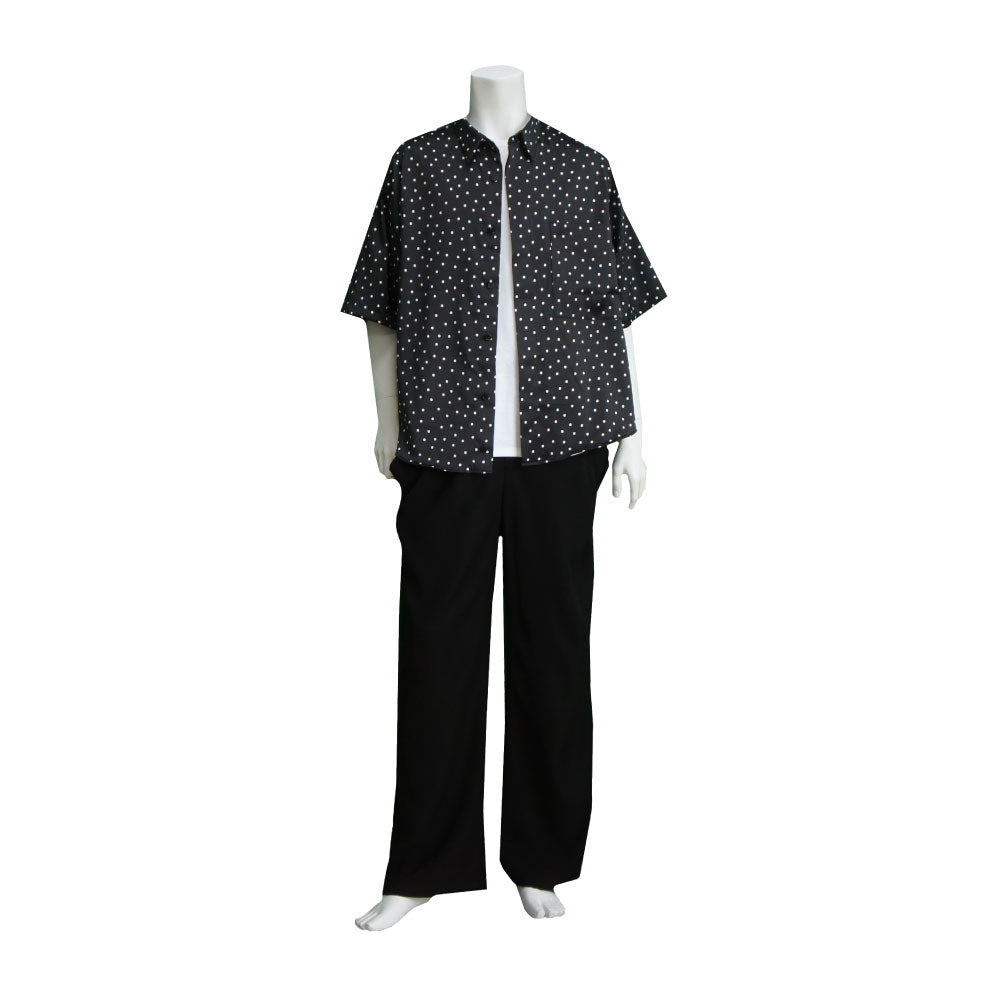 25SS DOTS BIG POCKET SHIRTS (WHITE)