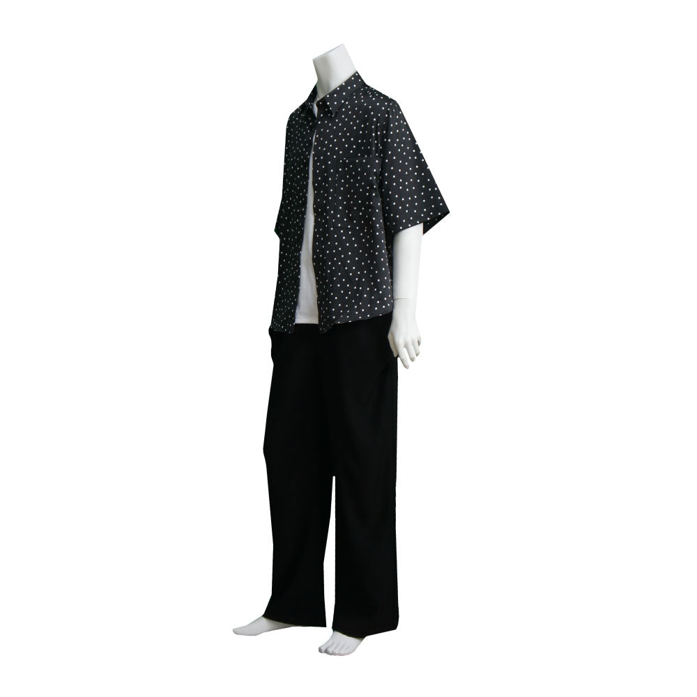 25SS DOTS BIG POCKET SHIRTS (WHITE)