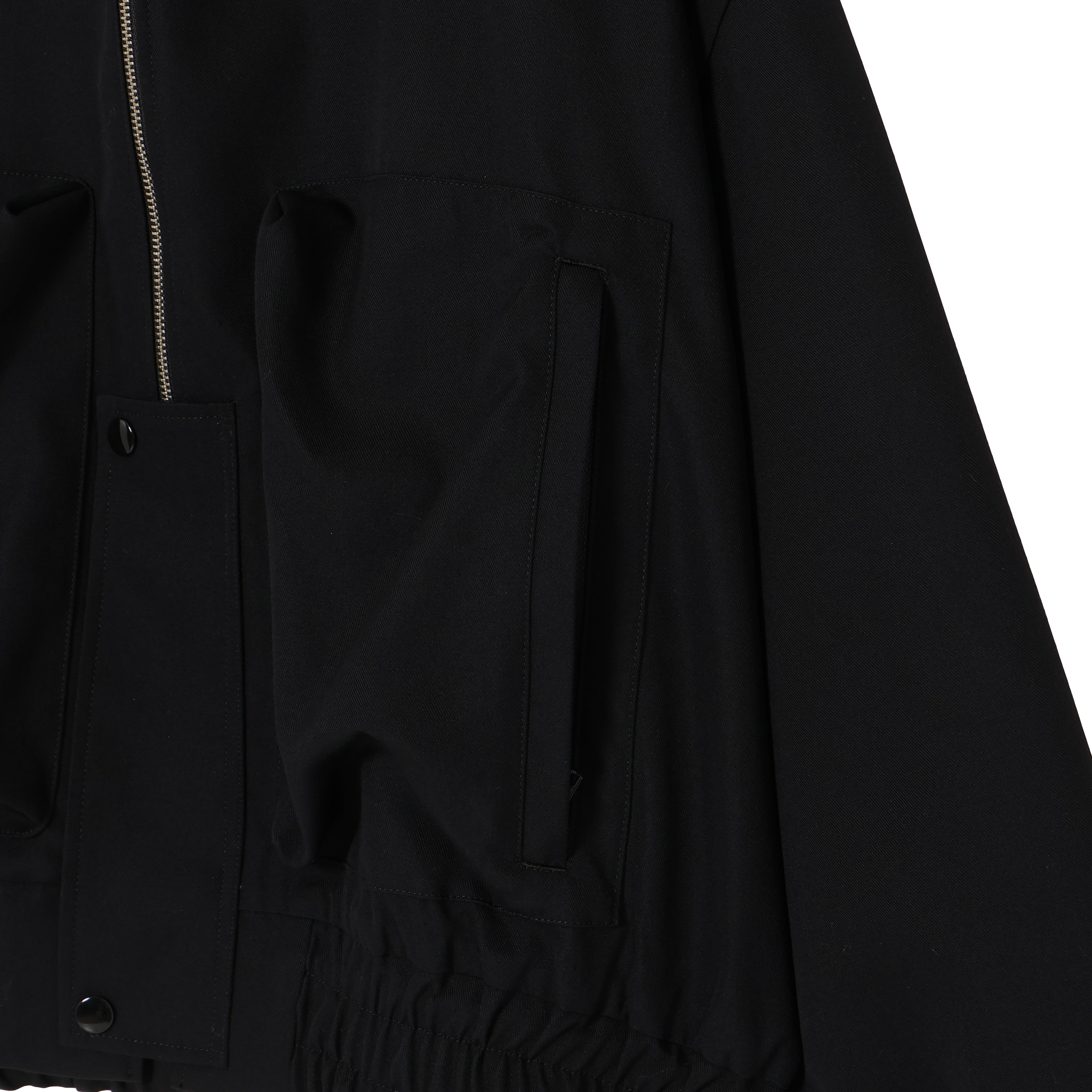26SS HOODIE BLOUSON (BLACK)