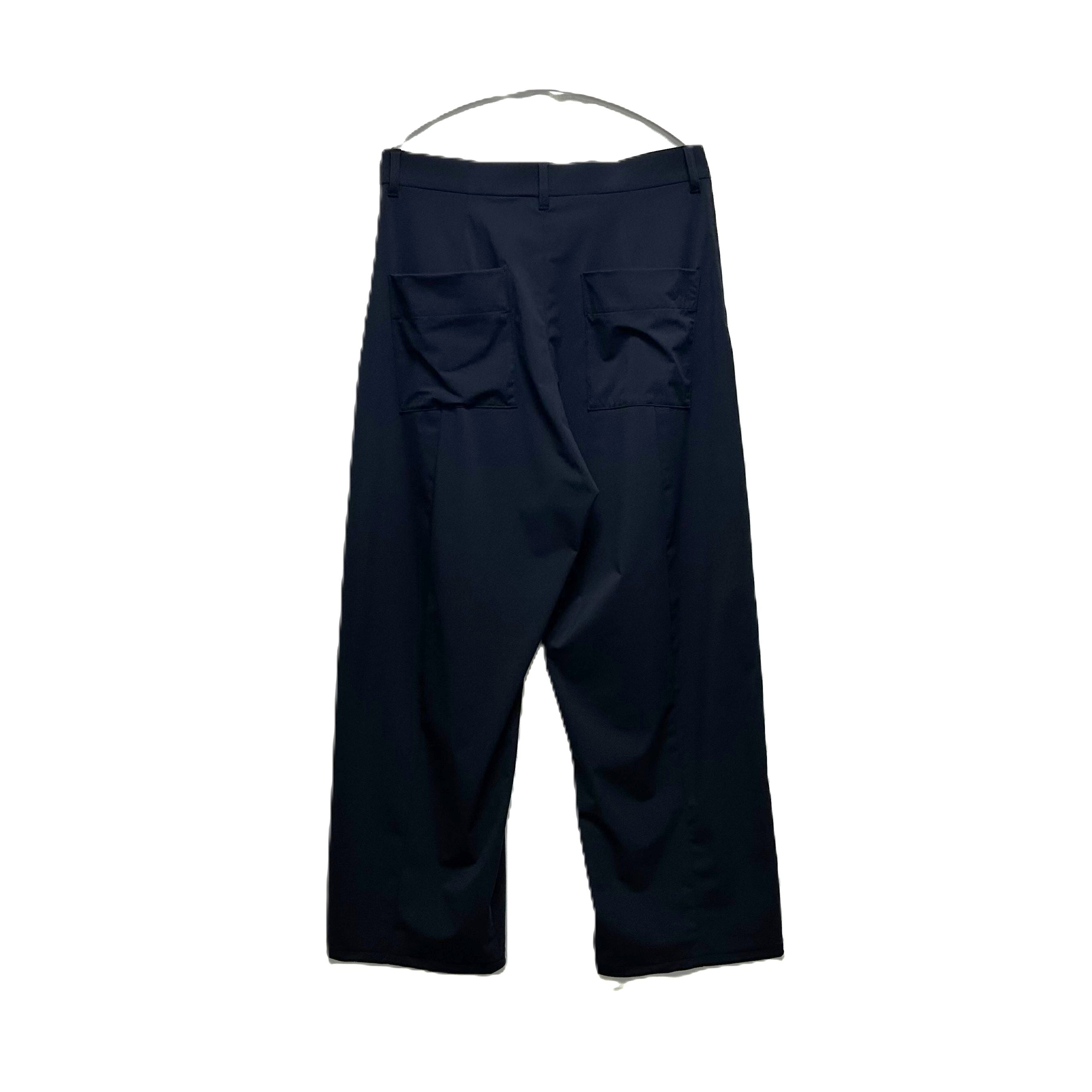 26SS WIDE BARREL PANTS (BLACK)