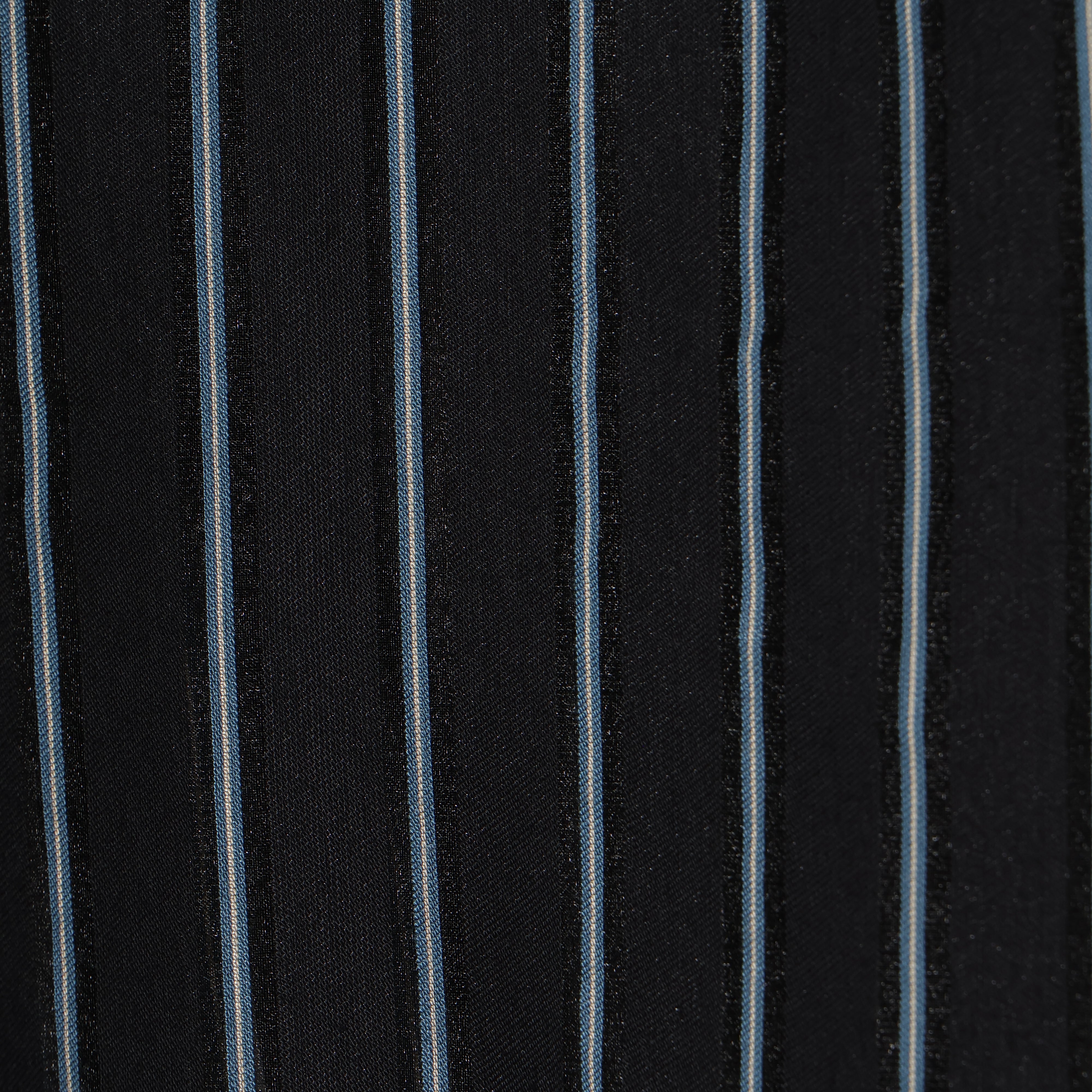 26SS LONG SHIRTS (BLACK/BLUE)